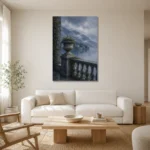 Premium Wall Art Dikey Html Edition – CP-IT-LCS-V-005 styled in a refined neutral interior