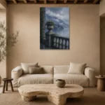 Premium Wall Art Dikey Html Edition – CP-IT-LCS-V-005 presented in a sophisticated home setting