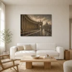 Premium Wall Art Yatay Html Edition – CP-IT-RG-H-001 styled in a refined neutral interior