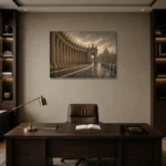 Premium Wall Art Yatay Html Edition – CP-IT-RG-H-001 displayed in a contemporary gallery-inspired room