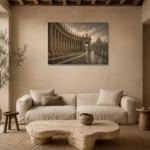 Premium Wall Art Yatay Html Edition – CP-IT-RG-H-001 presented in a sophisticated home setting
