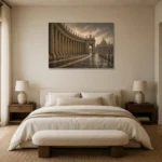 Premium Wall Art Yatay Html Edition – CP-IT-RG-H-001 showcased in an elegant minimalist interior
