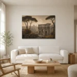 Premium Wall Art Yatay Html Edition – CP-IT-RG-H-002 styled in a refined neutral interior