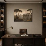 Premium Wall Art Yatay Html Edition – CP-IT-RG-H-002 displayed in a contemporary gallery-inspired room