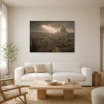 Premium Wall Art Yatay Html Edition – CP-IT-RG-H-003 styled in a refined neutral interior