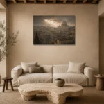 Premium Wall Art Yatay Html Edition – CP-IT-RG-H-003 presented in a sophisticated home setting