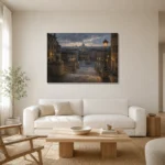 Premium Wall Art Yatay Html Edition – CP-IT-RG-H-004 styled in a refined neutral interior