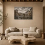 Premium Wall Art Yatay Html Edition – CP-IT-RG-H-005 presented in a sophisticated home setting