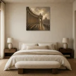 Premium Wall Art Kare Html Edition – CP-IT-RG-S-001 showcased in an elegant minimalist interior