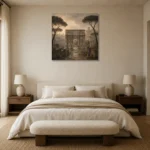 Premium Wall Art Kare Html Edition – CP-IT-RG-S-002 showcased in an elegant minimalist interior