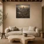 Premium Wall Art Kare Html Edition – CP-IT-RG-S-003 presented in a sophisticated home setting