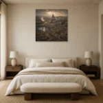Premium Wall Art Kare Html Edition – CP-IT-RG-S-003 showcased in an elegant minimalist interior