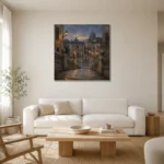 Premium Wall Art Kare Html Edition – CP-IT-RG-S-004 styled in a refined neutral interior