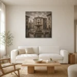 Premium Wall Art Kare Html Edition – CP-IT-RG-S-005 styled in a refined neutral interior