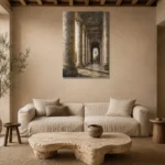 Premium Wall Art Dikey Html Edition – CP-IT-RG-V-001 presented in a sophisticated home setting