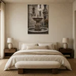 Premium Wall Art Dikey Html Edition – CP-IT-RG-V-005 showcased in an elegant minimalist interior