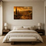 Premium Wall Art Yatay Html Edition – CP-IT-TGH-H-001 showcased in an elegant minimalist interior