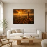 Premium Wall Art Yatay Html Edition – CP-IT-TGH-H-003 styled in a refined neutral interior
