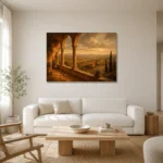 Premium Wall Art Yatay Html Edition – CP-IT-TGH-H-005 styled in a refined neutral interior