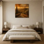 Premium Wall Art Kare Html Edition – CP-IT-TGH-S-001 showcased in an elegant minimalist interior