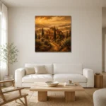 Premium Wall Art Kare Html Edition – CP-IT-TGH-S-002 styled in a refined neutral interior