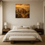 Premium Wall Art Kare Html Edition – CP-IT-TGH-S-002 showcased in an elegant minimalist interior