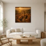 Premium Wall Art Kare Html Edition – CP-IT-TGH-S-003 styled in a refined neutral interior