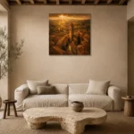 Premium Wall Art Kare Html Edition – CP-IT-TGH-S-003 presented in a sophisticated home setting