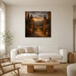 Premium Wall Art Kare Html Edition – CP-IT-TGH-S-004 styled in a refined neutral interior