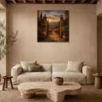 Premium Wall Art Kare Html Edition – CP-IT-TGH-S-004 presented in a sophisticated home setting