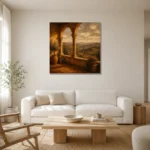 Premium Wall Art Kare Html Edition – CP-IT-TGH-S-005 styled in a refined neutral interior