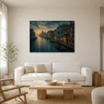 Premium Wall Art Yatay Html Edition – CP-IT-VN-H-002 styled in a refined neutral interior