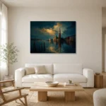 Premium Wall Art Yatay Html Edition – CP-IT-VN-H-003 styled in a refined neutral interior