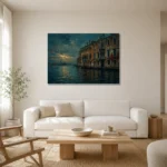 Premium Wall Art Yatay Html Edition – CP-IT-VN-H-005 styled in a refined neutral interior
