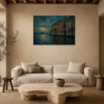 Premium Wall Art Yatay Html Edition – CP-IT-VN-H-005 presented in a sophisticated home setting