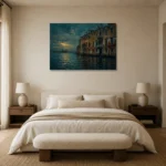 Premium Wall Art Yatay Html Edition – CP-IT-VN-H-005 showcased in an elegant minimalist interior