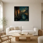 Premium Wall Art Kare Html Edition – CP-IT-VN-S-001 styled in a refined neutral interior
