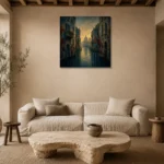 Premium Wall Art Kare Html Edition – CP-IT-VN-S-002 presented in a sophisticated home setting