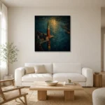 Premium Wall Art Kare Html Edition – CP-IT-VN-S-003 styled in a refined neutral interior