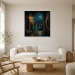 Premium Wall Art Kare Html Edition – CP-IT-VN-S-004 styled in a refined neutral interior