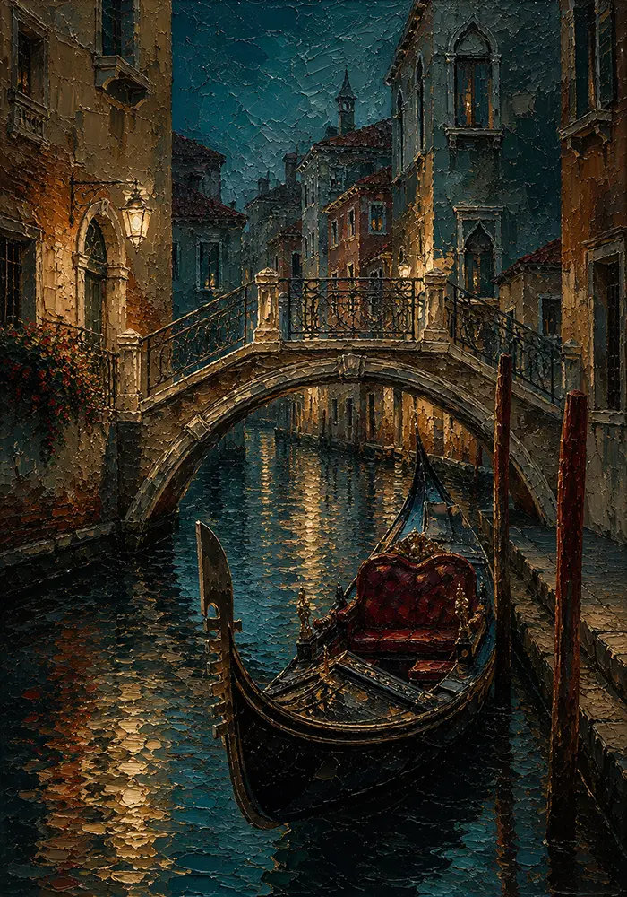 Lagoon Sentinel Venice Wall Art Venetian Lagoon Art Print