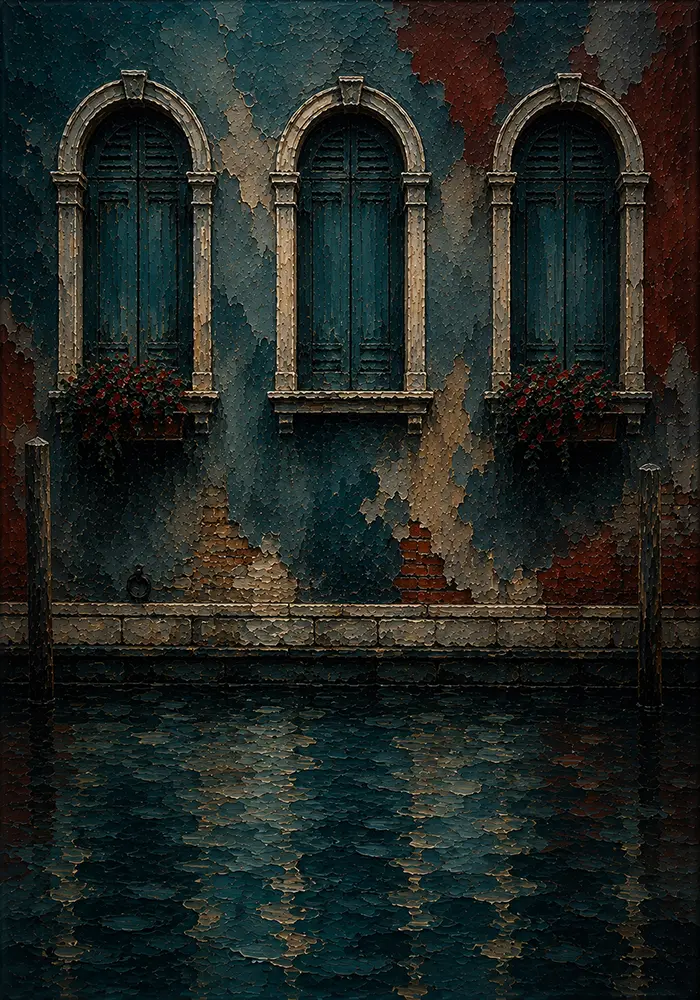 Lagoon Reliquary Venice Wall Art Venetian Lagoon Art Print