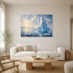 Premium Wall Art Yatay Html Edition – CP-NO-AL-H-001 styled in a refined neutral interior