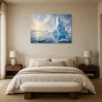 Premium Wall Art Yatay Html Edition – CP-NO-AL-H-001 showcased in an elegant minimalist interior
