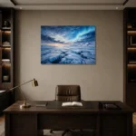 Premium Wall Art Yatay Html Edition – CP-NO-AL-H-004 displayed in a contemporary gallery-inspired room