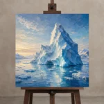 Premium Wall Art Kare Html Edition – CP-NO-AL-S-001 displayed on a studio easel