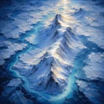 Arctic Pearl Arctic Wall Art featuring solitary snow ridge catching low winter sun for refined interiors
