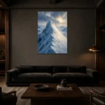 Premium Wall Art Dikey Html Edition – CP-NO-AL-V-003 shown in a warm modern interior