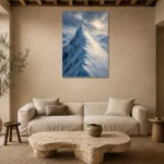 Premium Wall Art Dikey Html Edition – CP-NO-AL-V-003 presented in a sophisticated home setting