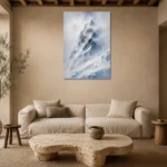 Premium Wall Art Dikey Html Edition – CP-NO-AL-V-005 presented in a sophisticated home setting